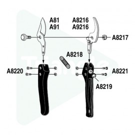 Lame de rechange pour sécateur ARS VS-9XZ Lame de rechange pour sécateur ARS VS-9XZ