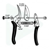 Lame + goupille pour Pradines P3/20 et P5/20