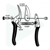 Lame + goupille pour Pradines P3/23 et P5/23