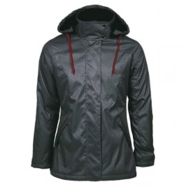 Veste de travail noire pour femme Veste de travail noire pour femme