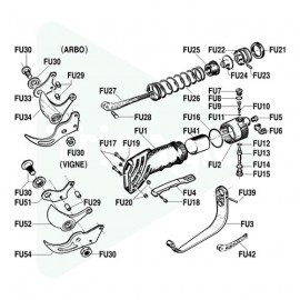 Vis 4 x 25 pour Paterlini Futura