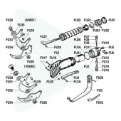 Boulon pivot complet + rondelle pour Paterlini Futura