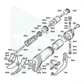 Ecrou 8x1 basso znt pour Baby Paterlini