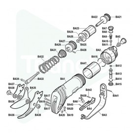 Piston secondaire pour Baby Paterlini