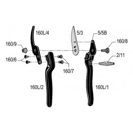 Contre-lame pour F160L Contre-lame pour F160L