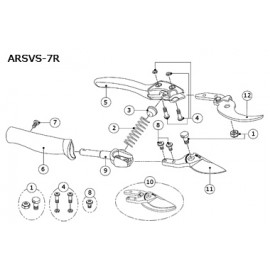 Lame de rechange pour ARS VSR