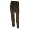 Pantalon en velours marron