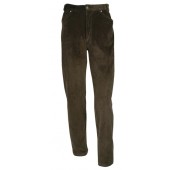 Pantalon en velours marron