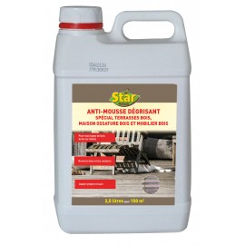 Anti-mousse dégrisant spécial bois Anti-mousse dégrisant spécial bois