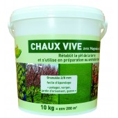 Chaux vive en seau de 10kg