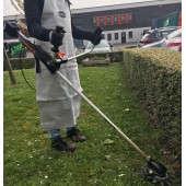 Tablier de débroussaillage en cuir