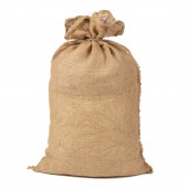 Lot de 10 sacs jute naturel