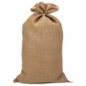 Lot de 10 sacs jute naturel