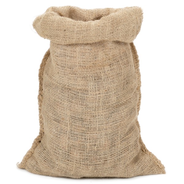 Sac en toile de jute 10kg, 36x51cm : exploitation agricole bio, vrac