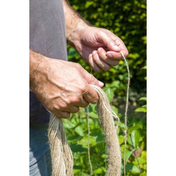 100 bouts coupés de 1m ficelle jute - Triangle Outillage