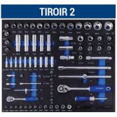 Servante IRIMO 6 tiroirs - 206 outils