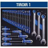 Servante IRIMO 6 tiroirs - 206 outils