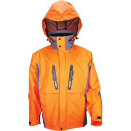 Veste déperlance et respirante orange