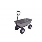 Chariot avec benne basculante gris 250kg