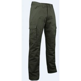 Pantalon doublé polaire vert