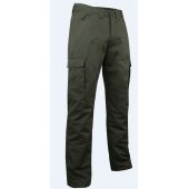 Pantalon doublé polaire vert