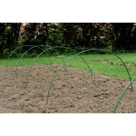 Lots de 50 arceaux PVC vert 3m pour filet