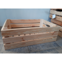 2 caisses en bois pour fruits/légumes
