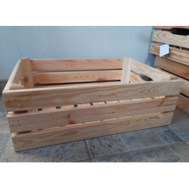 2 caisses en bois pour fruits/légumes