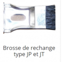 Brosse de rechange pour semoir manuel