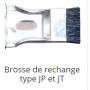 Brosse de rechange pour semoir manuel