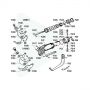 Support amortisseur + piston primaire pour Paterlini Futura