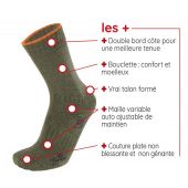 Lot de 2 paires de chaussettes- Gamme nature