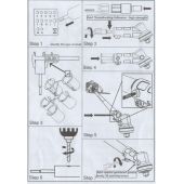 Renvoi d'angle universel + adaptateur