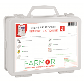 Valise de secours "membre sectionné"