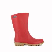 demi-bottes Cobalt rouges