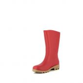 demi-bottes Cobalt rouges