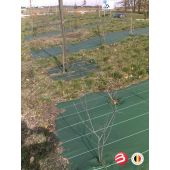 Toile de paillage verte 86g/m² *