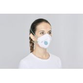 Masque respiratoire FFP2 avec valve