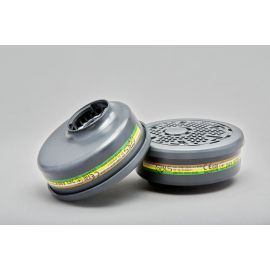 Lot de 2 filtres à baïonnette ABEK2HgP3