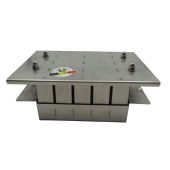 Presse-mottes inox grand modèle