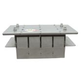 Presse-mottes inox grand modèle
