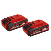 2 batteries 18V