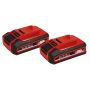 2 batteries 18V