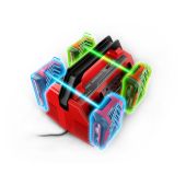Chargeur quadruple