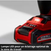 Perceuse visseuse à percussion sans fil 18V Einhell