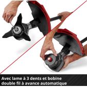 Débroussailleuse sans fil 2x18V