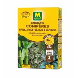 Engrais granulés conifères, haies, arbustes, buis et bambous UAB