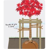 Bande &agrave; clouer jute