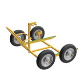 Porte palox robuste 4 roues 