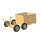 Porte palox robuste 4 roues 